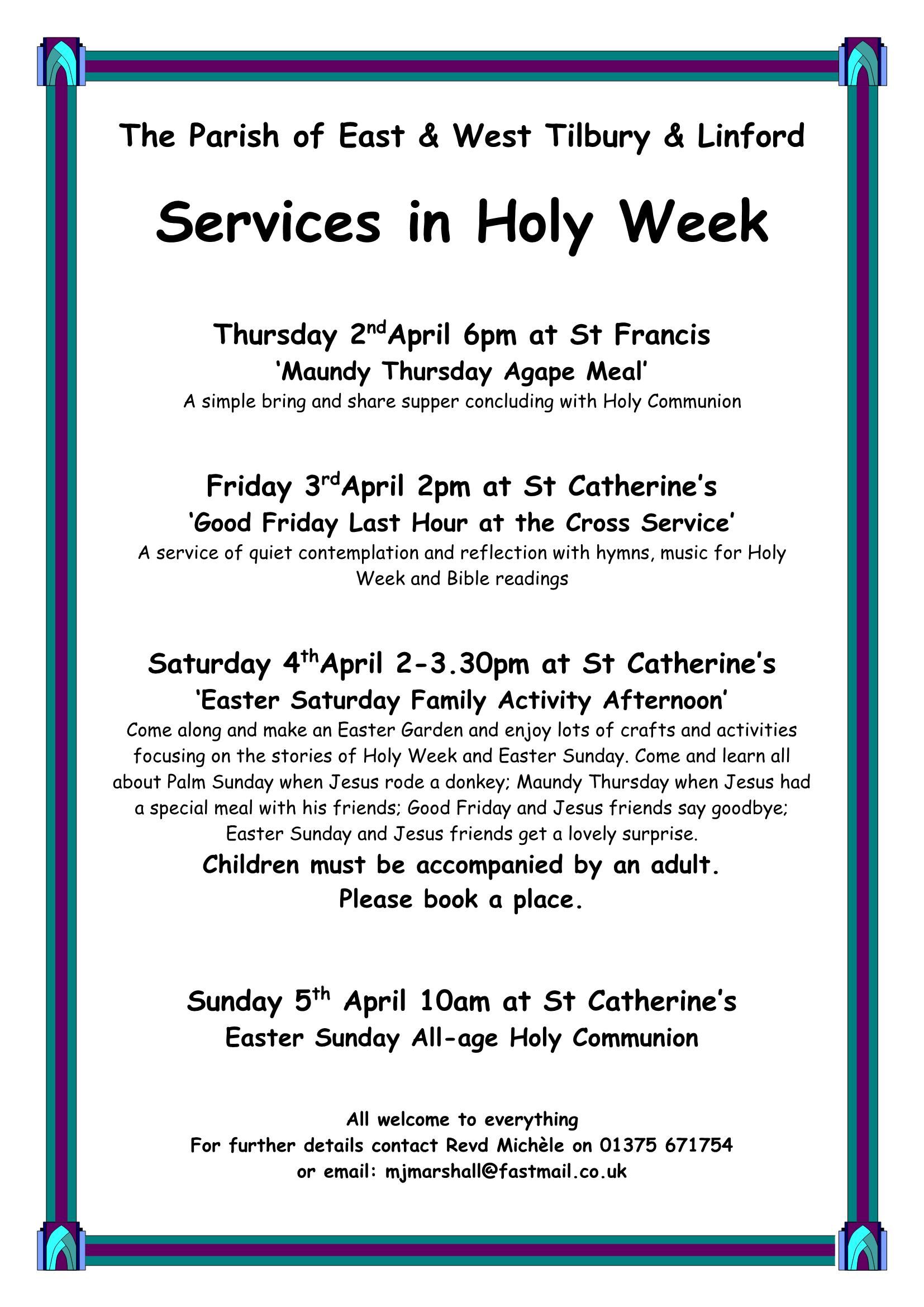 Holy Week